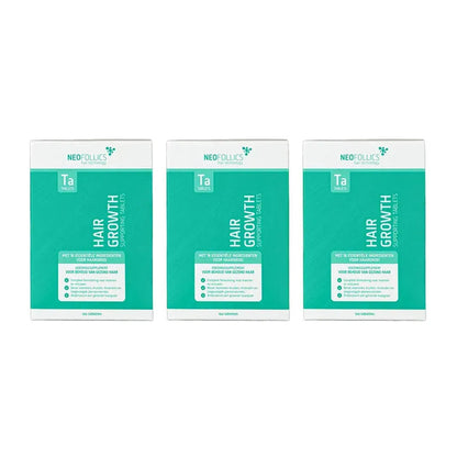 Neofollics hair growth tablets 3-pack - Hairgivers