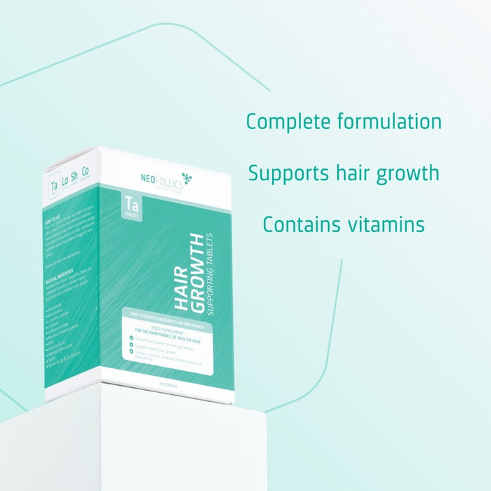 Neofollics hair growth tablets 3-pack