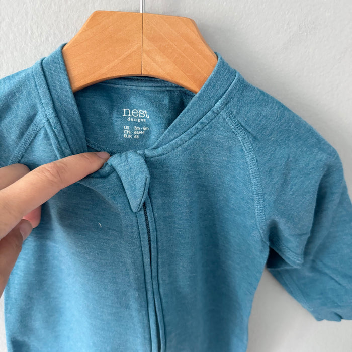 Nest x Pantone / Blue romper / 3-6M