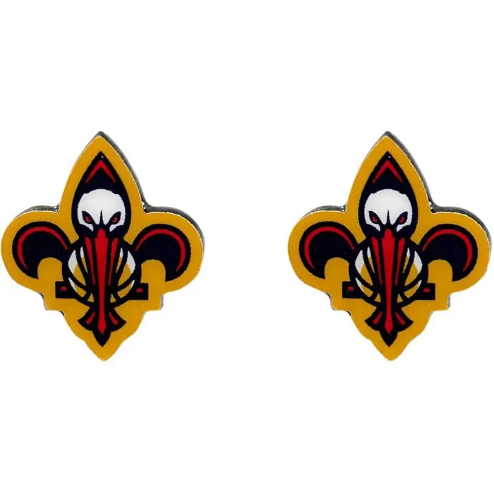 New Orleans Pelicans Logo Post Stud Earrings