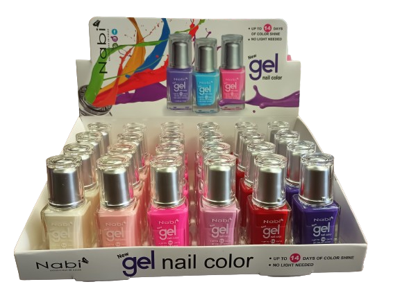 NG24E- 6 PCS New Gel Nail Polish Set E