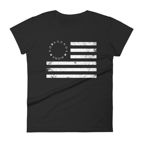 NO AGENDA BETSY FLAG - womens tee