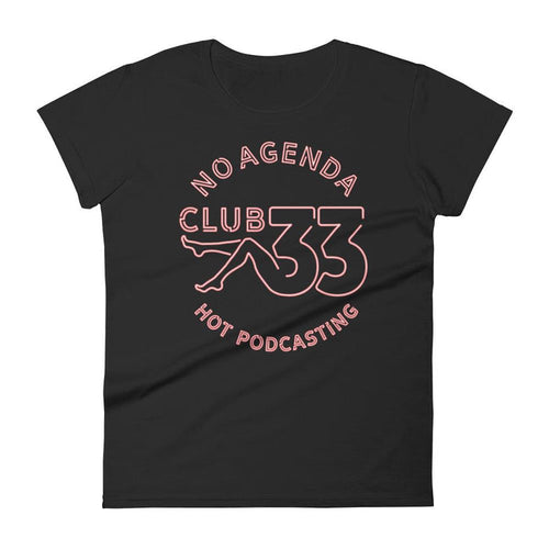 NO AGENDA CLUB 33 - womens tee