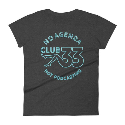 Heather Dark Grey / Teal / S