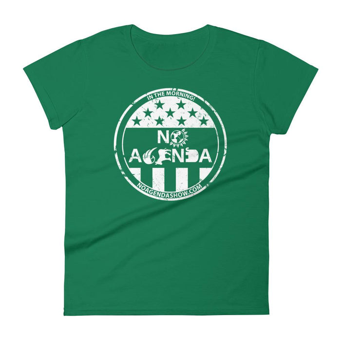 NO AGENDA PARTY TIME - womens tee