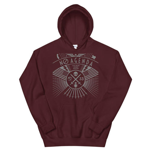 NO AGENDA RALLY - pullover hoodie