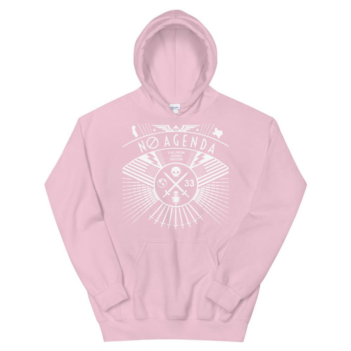 NO AGENDA RALLY - pullover hoodie