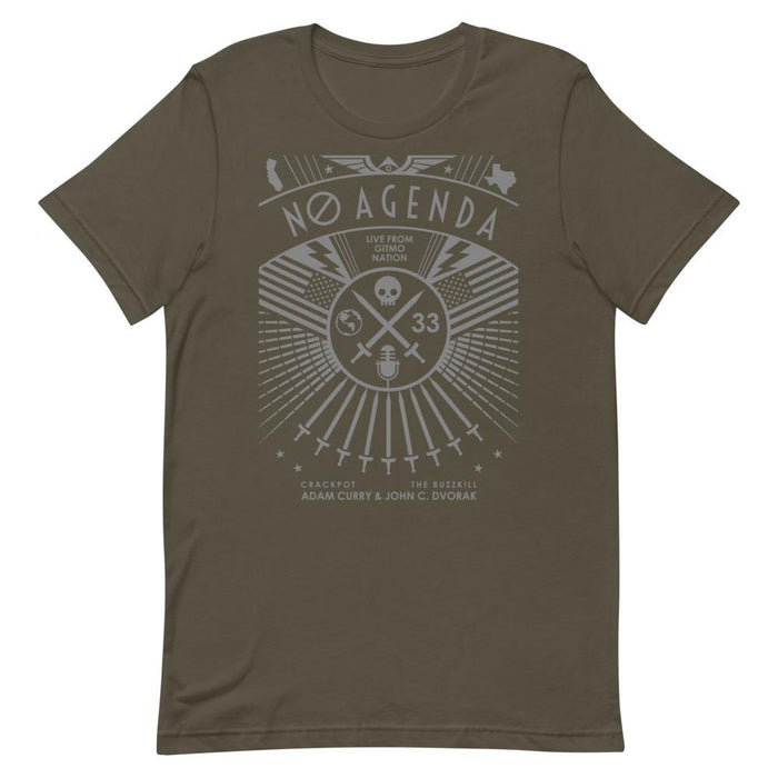 NO AGENDA RALLY - tee shirt