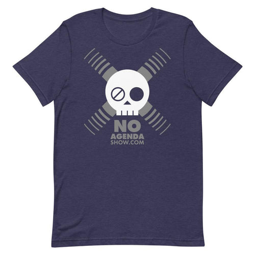 NO AGENDA SKULL - tee shirt