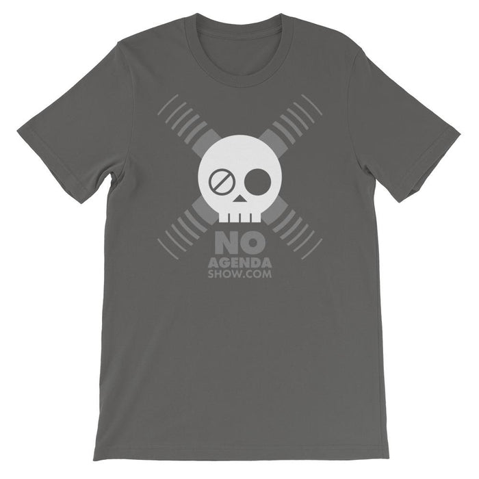 NO AGENDA SKULL - tee shirt