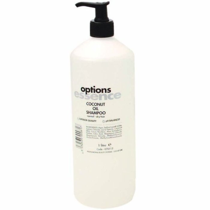 Options Essence Coconut Oil Shampoo 1000ml