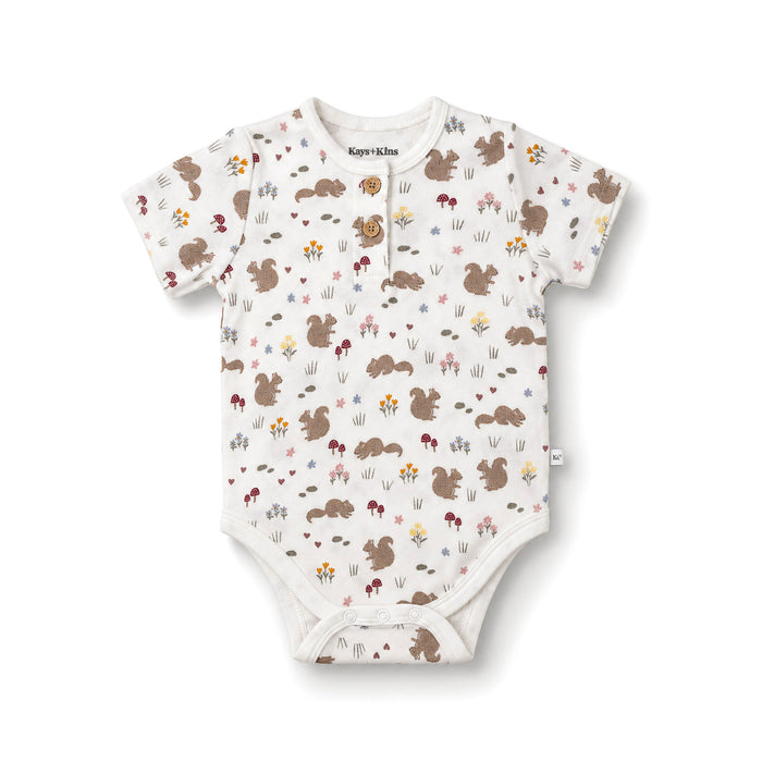 Organic Bodysuit - Hazel Grove