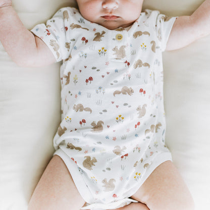 Organic Bodysuit - Hazel Grove