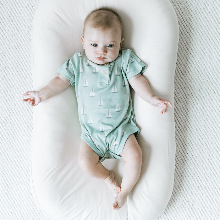 Organic Bodysuit - Sail Away