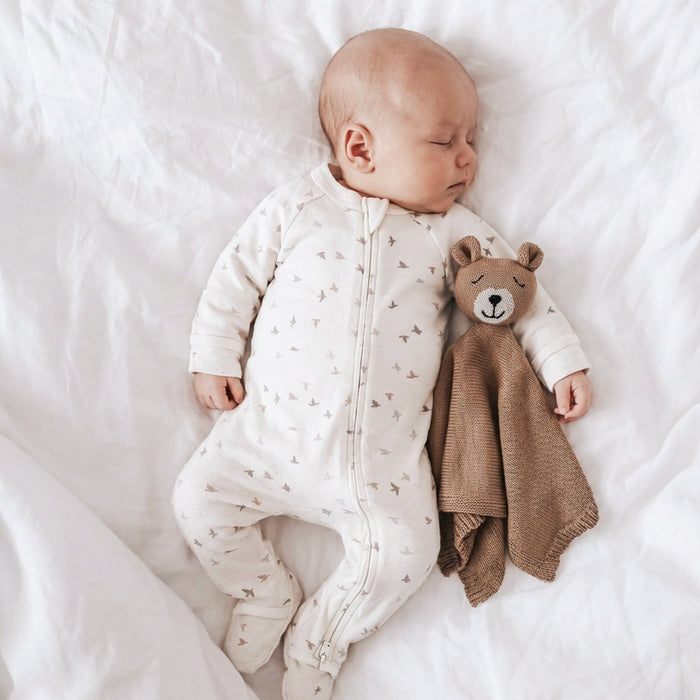 Organic Knit Toy - Sunny Bear