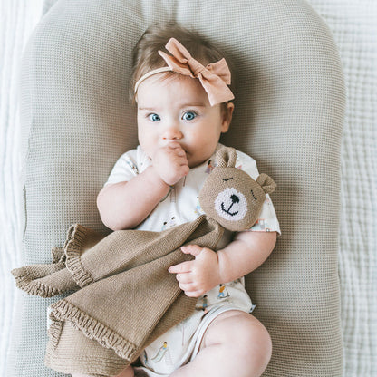 Organic Knit Toy - Sunny Bear