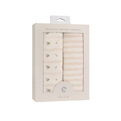 Pack N Play I Portable Crib Sheet Set