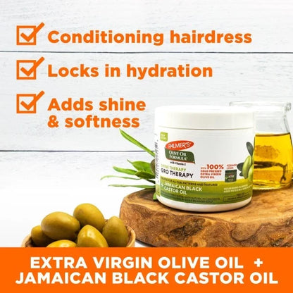 Palmer's Olive Oil Formula Shine Therapy Olive Oil Gro Therapy 8.8oz
