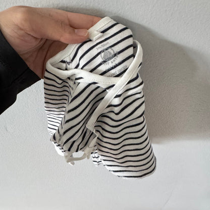 Petit Bateau / Stripe long sleeve set / 3M