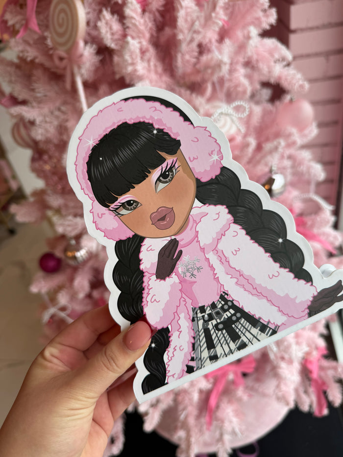 Pink Winter Bratz Tweezers 💖