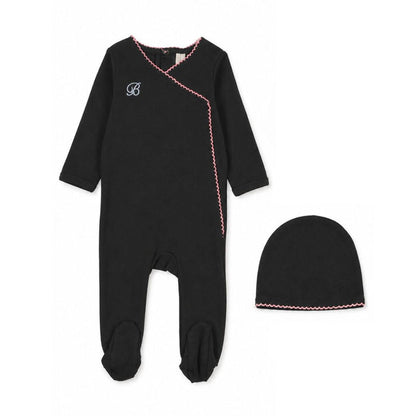 Piped Scalloped Footie Set