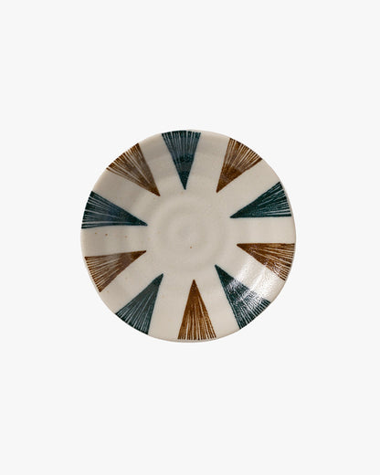 Plate, Ichiyama, Set of 6, Mingei Multi Pattern