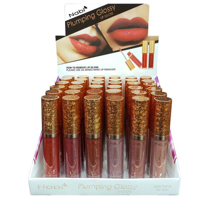 PLG36- Plumping Glossy Lipgloss 6 PCS/Set