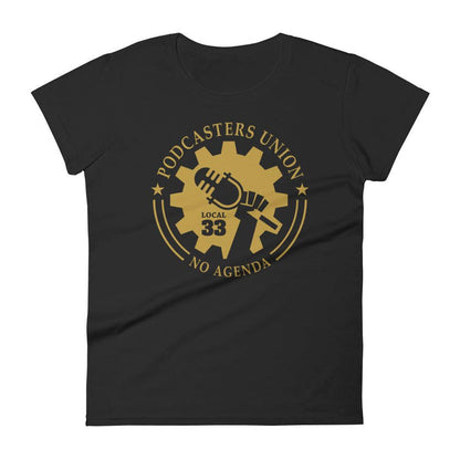 PODCASTERS UNION 33 - womens tee