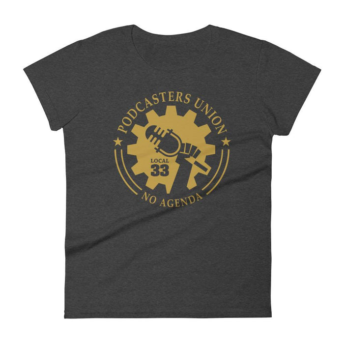 PODCASTERS UNION 33 - womens tee
