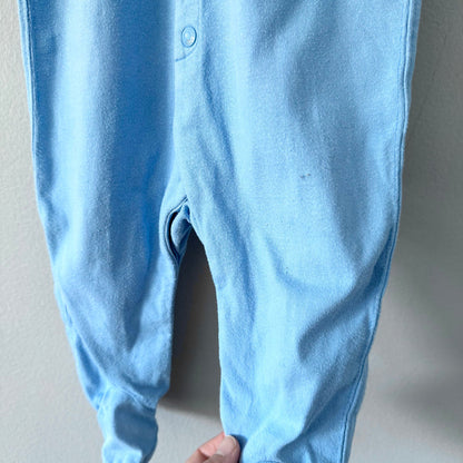 Polo Ralph Lauren / Blue x navy romper / 6M