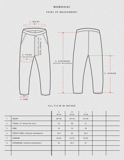 Prospective Flow Pants, Momohiki, Navy