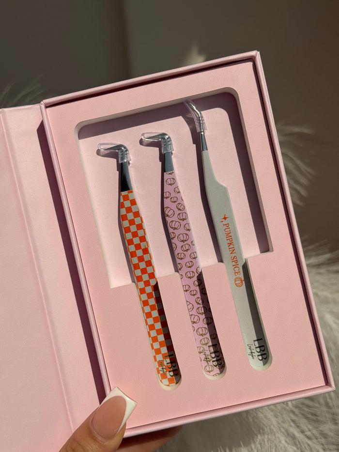 Pumpkin spice tweezer collection