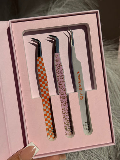Pumpkin spice tweezer collection