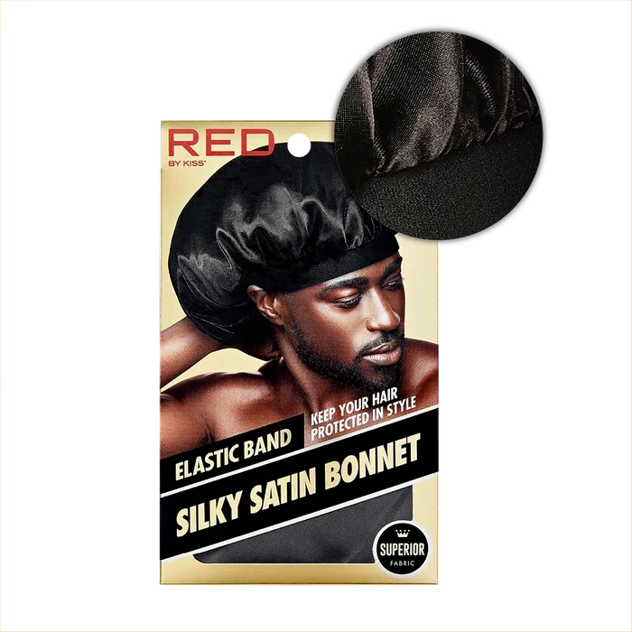 Red By Kiss Silky Satin Bonnet