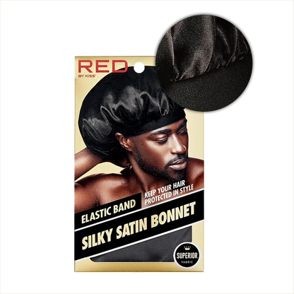 Red By Kiss Silky Satin Bonnet