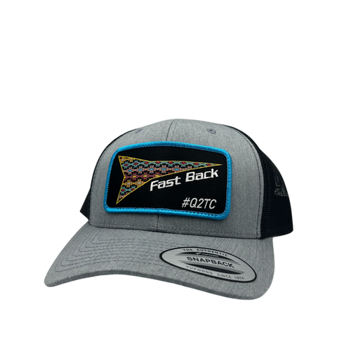 Red Dirt Hat Co X Fast Back Ropes Aztec Grey Cap