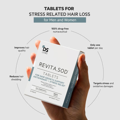 Revita.SOD tablets for stress-induced hair loss (1 month)