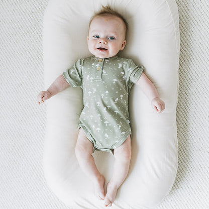 Ribbed Bodysuit - Mosswood