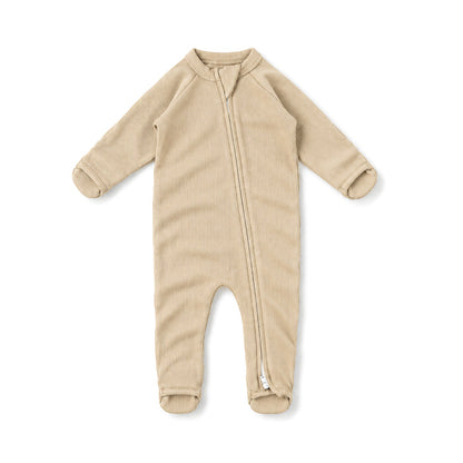 Ribbed Growsuit - Dew