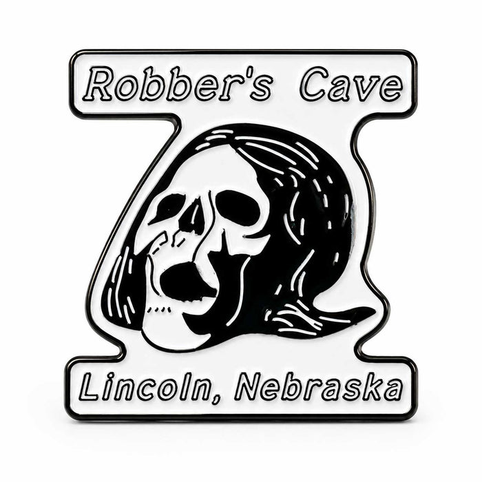 Robber's Cave Skull Pin