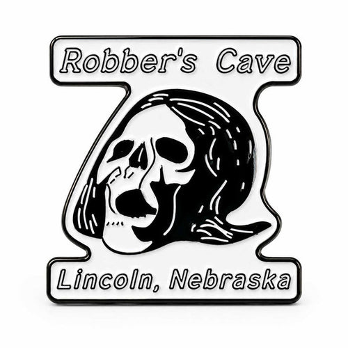 Robber's Cave Skull Pin