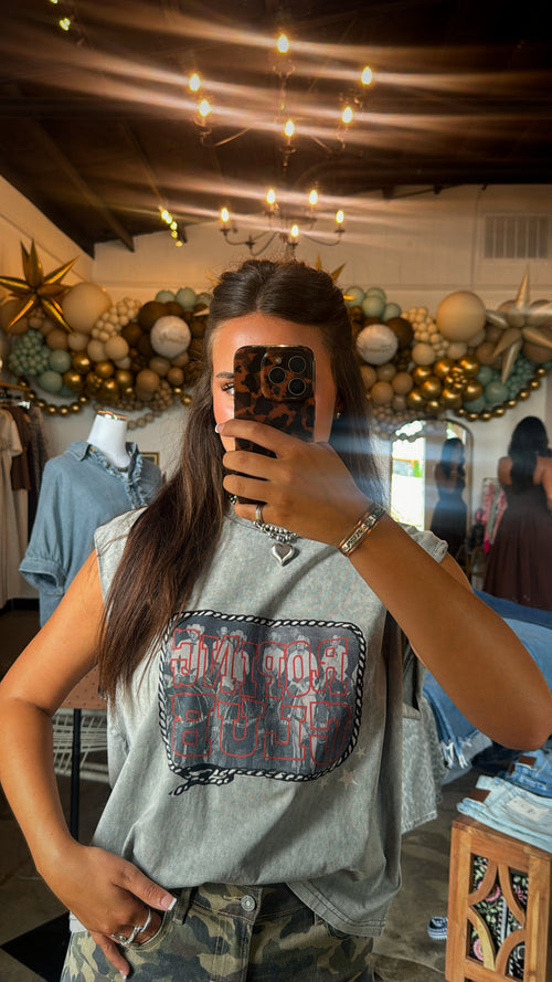 Rodeo Muscle Tee