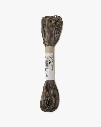 Sashiko Thread, Multi Color, Gray