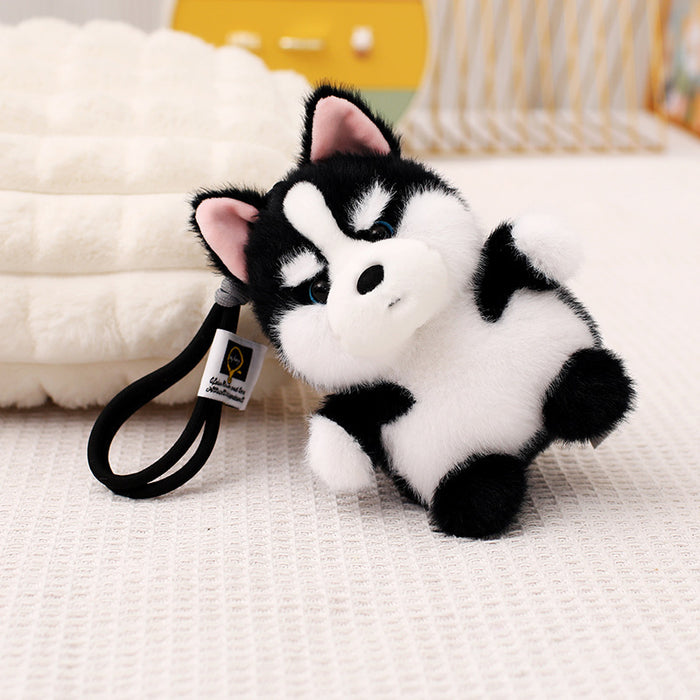 Schnauzer Plush Pendant