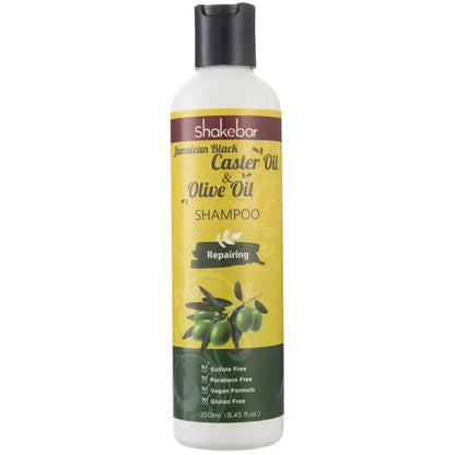 Shakebar Castor Oil & Argan Oil shampoo + conditioner - Hairgivers