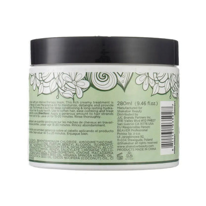 Shakebar Macadamia & Argan Oil moisturizing hair mask - Hairgivers