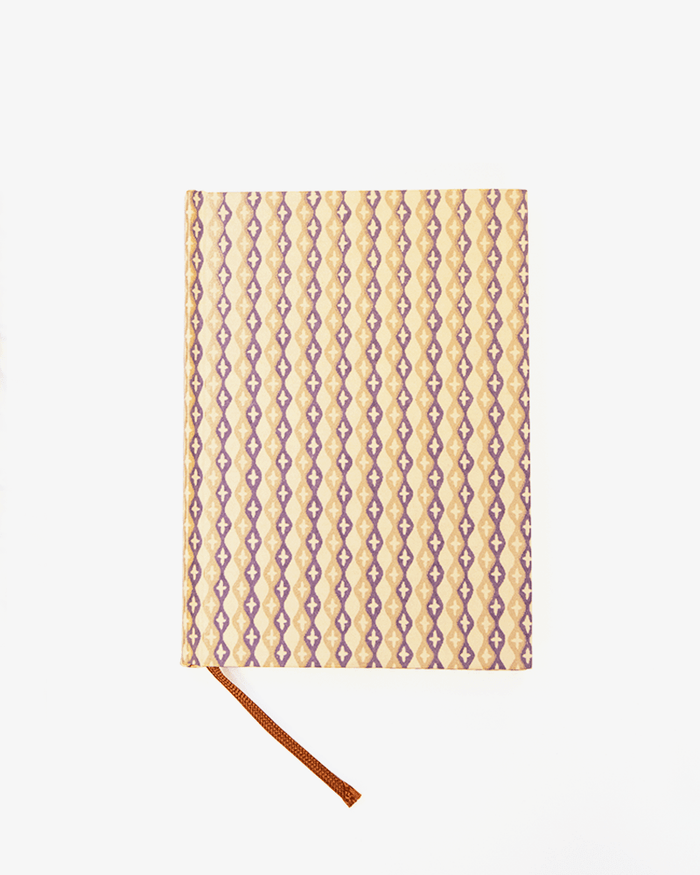 Shogado Koto Koto Notebook, Classic Series, Eggplant and Gold Tachiwaku Cross