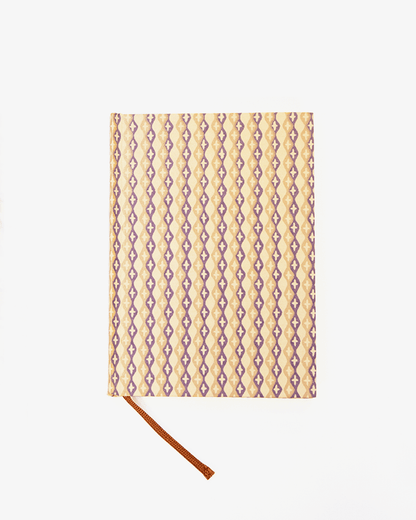 Shogado Koto Koto Notebook, Classic Series, Eggplant and Gold Tachiwaku Cross