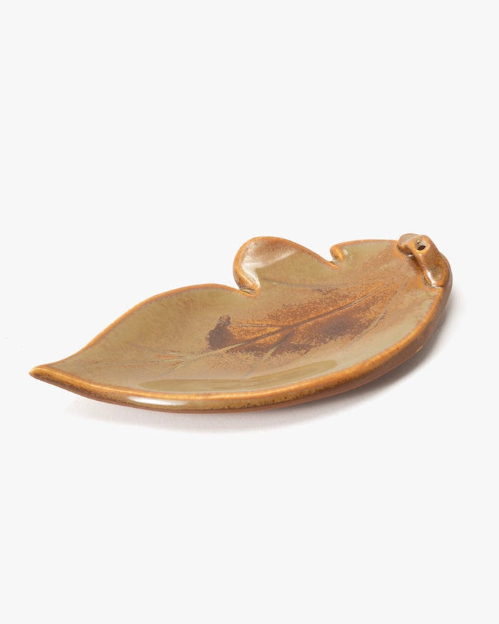 Shoyeido Incense Holder, Leaf, Desert Sage