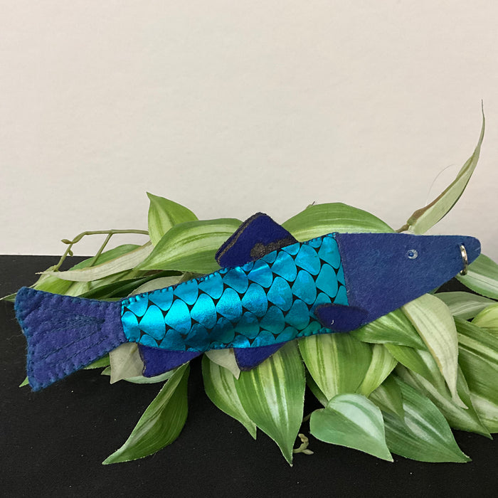 Skinny Fish - Handmade Stuffie